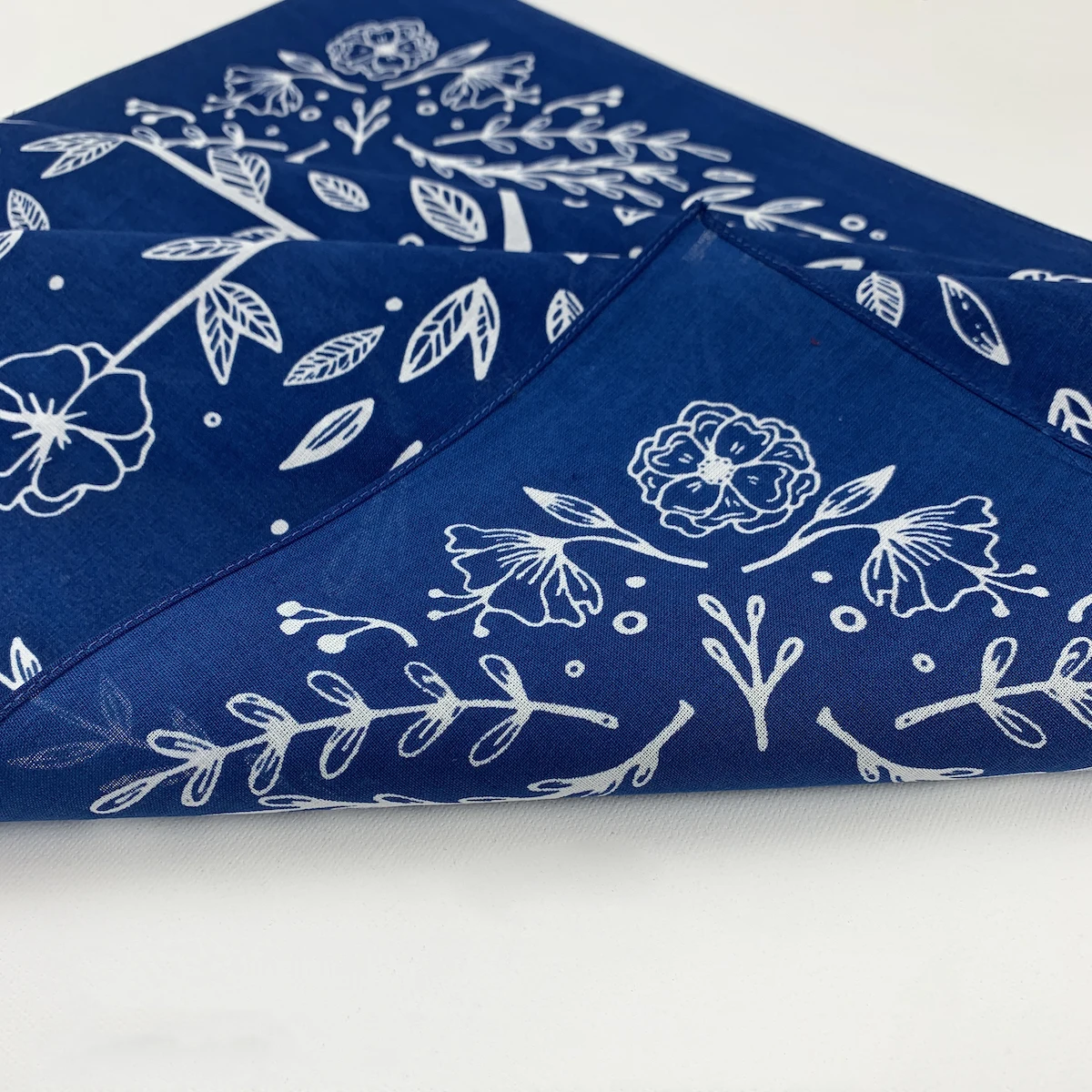 55cm Japanese Blue Cotton Camping Hiking Scarf Sport Headwear Bandanas Turban Hand Band Magic Scarves Outdoor Cycling Headband paul smith scarves