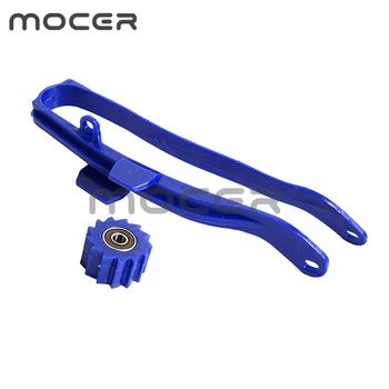 

Motorcycle Plastic Chain Slider Guide Protector for Yamaha YZ250F YZ450FX YZ450F YZ250FX WR250F WR450F (Blue)