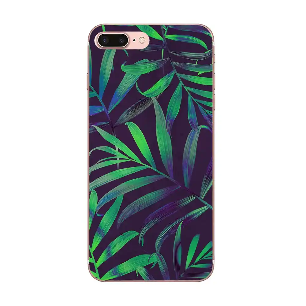 Tropical Leaf Wallpaper Edge Tpu Phone Case For Sony Xperia Z Z1 Z2 Z3 Z4 Z5 Compact Mini M2 M4 M5 T3 E5 Xa Xa1 Xz Premium Half Wrapped Cases Aliexpress
