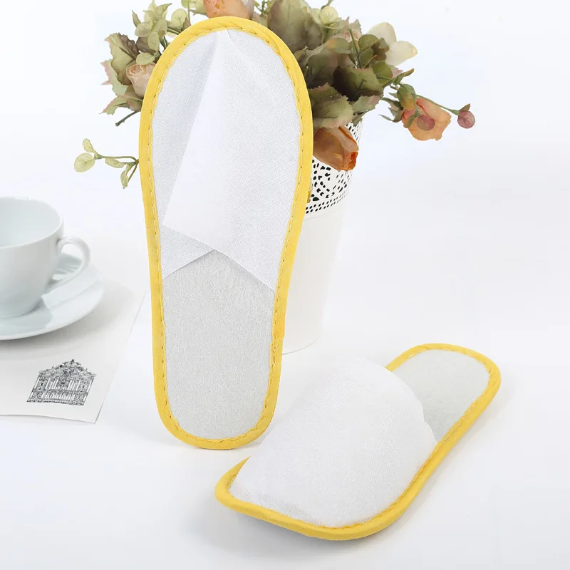 

Hotel Room in Disposable Non-woven Fabric Hospitality Slipper Household Indoor Travel