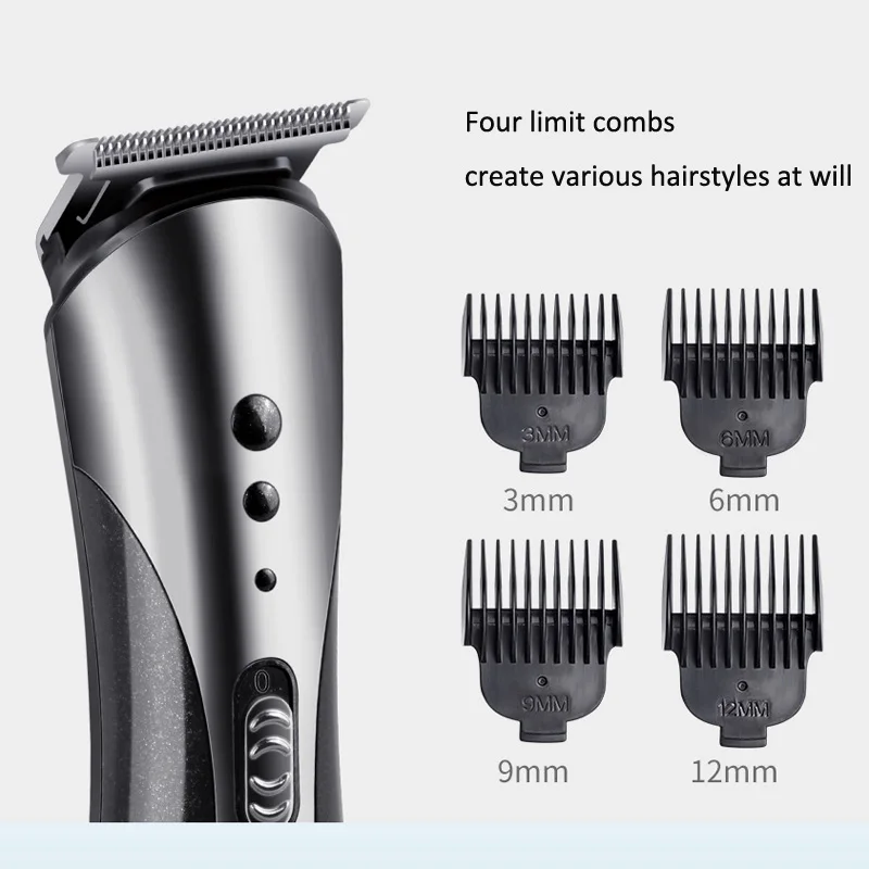 3 In 1 Electric Trimmer Kit Cordless Hair Clipper Rechargeable Beard And Nose Trimmer Household Hair Cutting Machine 41