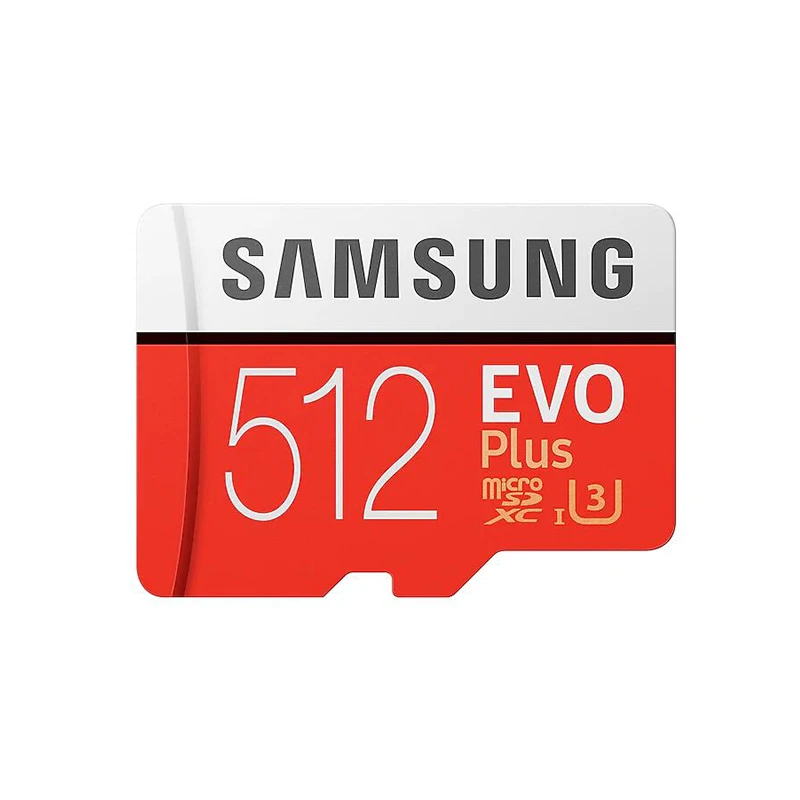 SAMSUNG Micro SD карты памяти 512 ГБ EVO+ EVO Plus Class10 TF карты C10 100 МБ/с. SDXC UHS-1 устройства хранения телефона открытки Новые карта памяти micro sd карта памяти для телефона микро сд - Емкость: 512GB