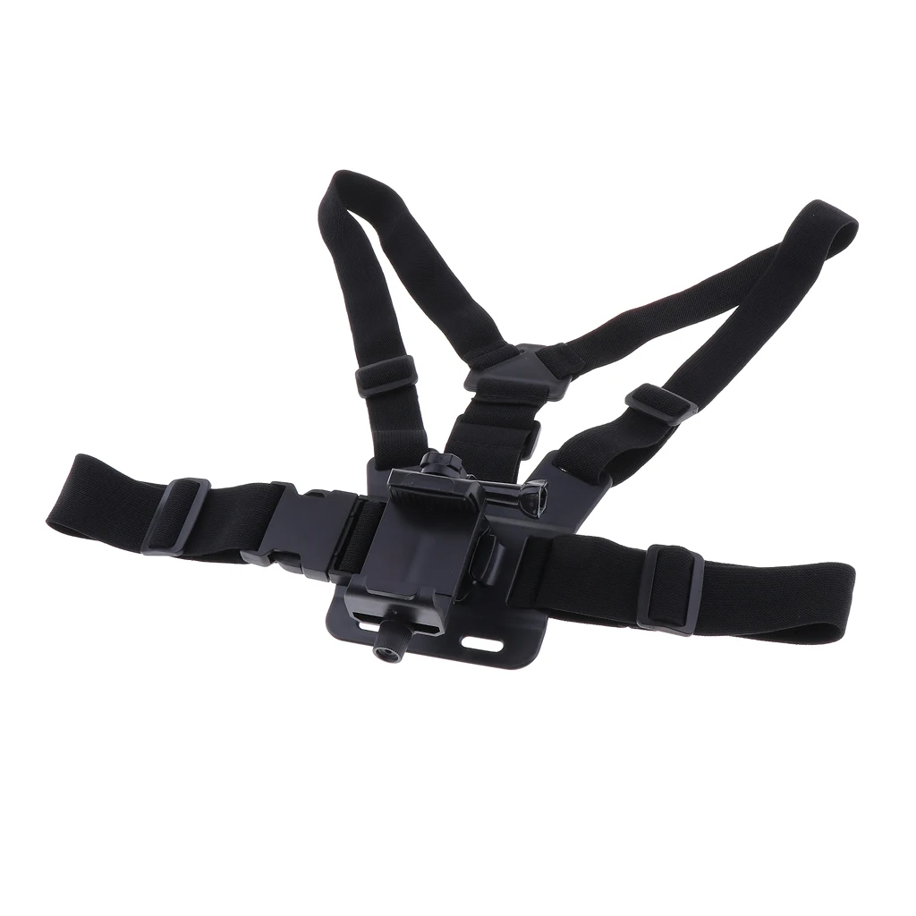 Adjustable Chest Body Harness Phone Clip Holder Mobile Phone Chest Mount Harness Strap Holder for iPhone for Huawei for Xiaomi