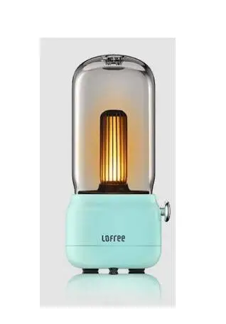 Xiaomi Lofree Candly Light портативный 1800K светодиодный источник звука атмосфера Ретро ночник настольная лампа Бар Декор творческие лампы - Цвет: blue