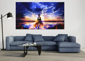 

[Self-Adhesive] 3D Attack On Titan 154 Japan Anime Wall Stickers Mural Decal Wall Murals AJ WALLPAPER Belly