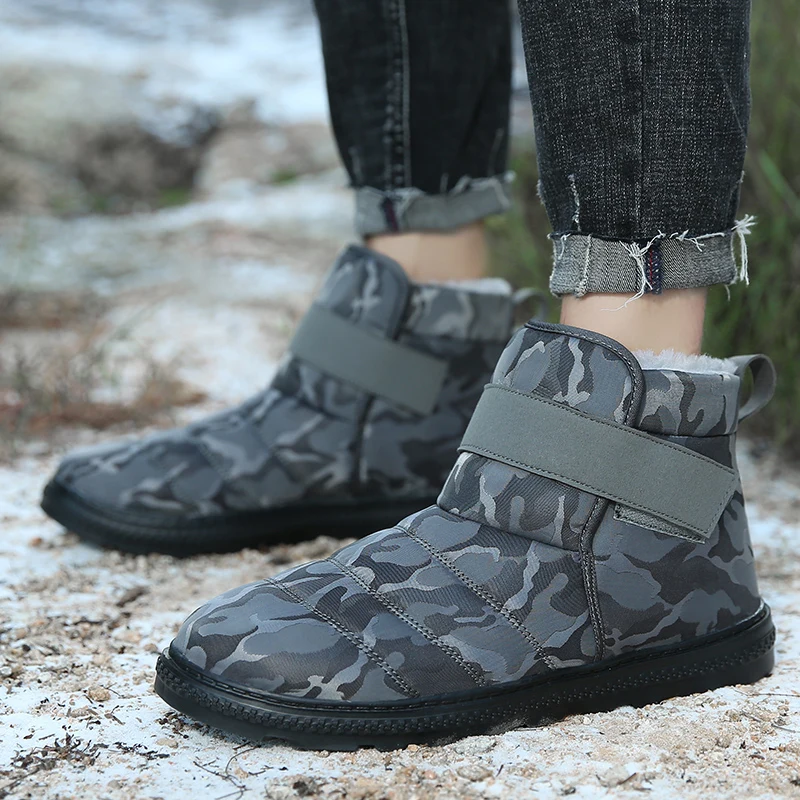 Мужские Зимние ботильоны; Botas Botines Erkek; Bota lover; мужские зимние ботинки; Водонепроницаемая защитная обувь; размеры 36-47