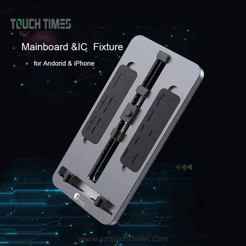 GTOOL Universal Motherboard Fixture Ultra Quality Metal PCB Holder for iPhone Android IC Chip NAND PCIE Repair Clamp X XS XS Max7