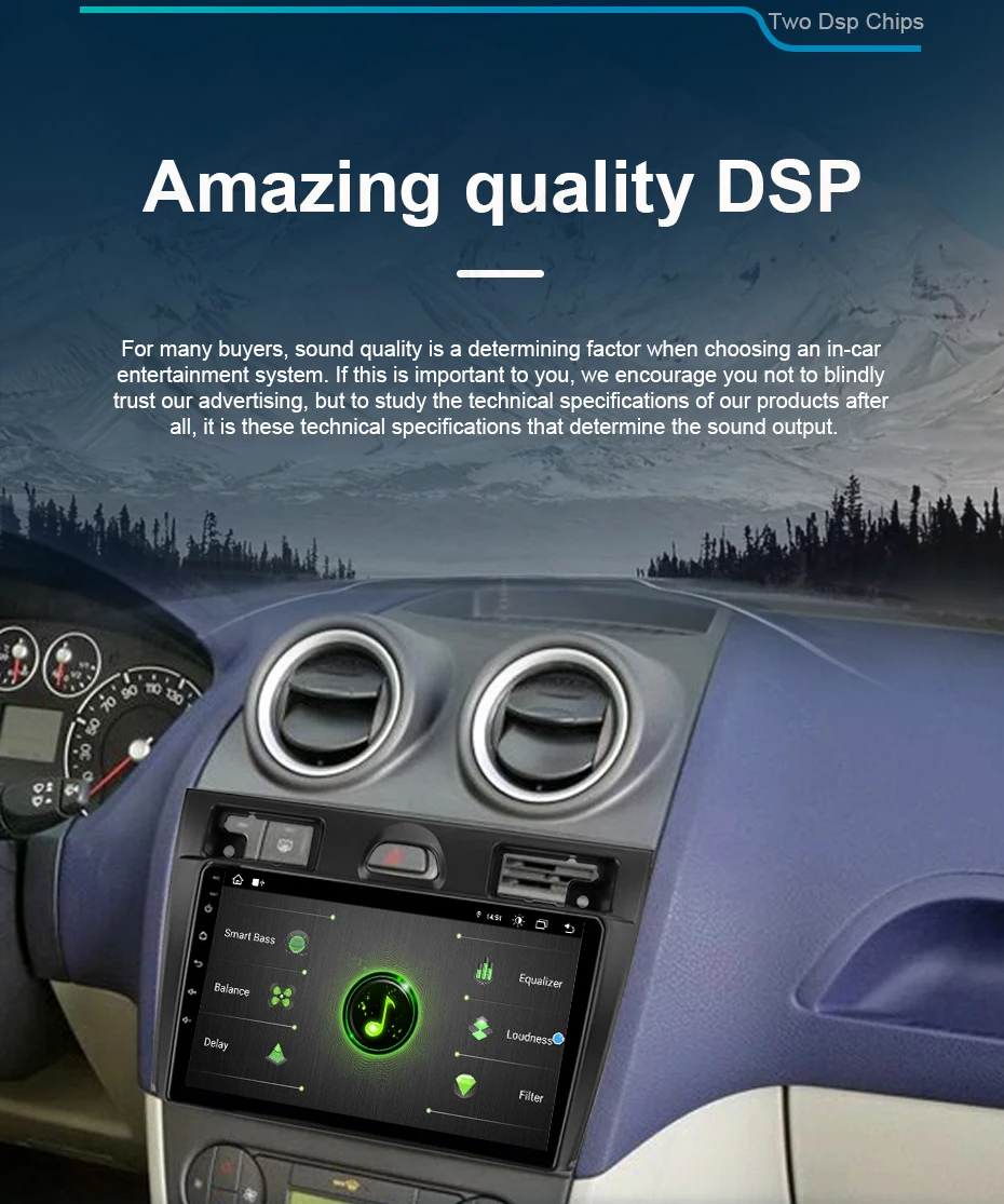 Zltoopai Android 11 Auto Radio For Ford Fiesta Mk VI 5 MK5 20022008