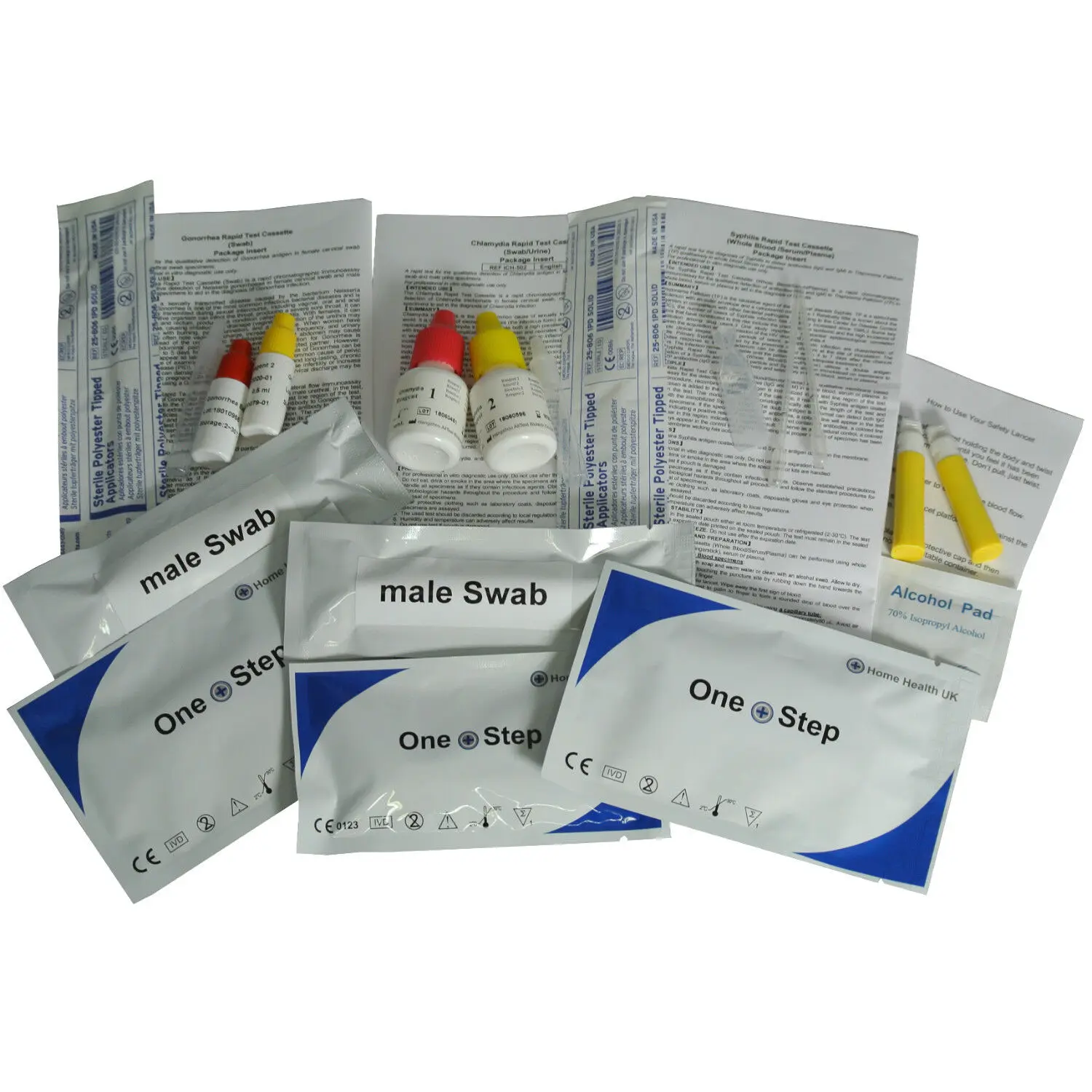 

STI STD Screening Kit Pack , Tests Make your own STI pack!!