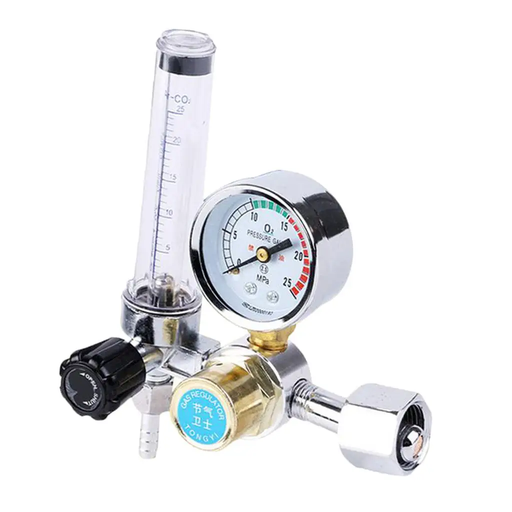 Argon CO2 Mig Tig Flow Meter Welding Weld Regulator Gauge Gas Pressure Reducer Gas welding Regulator Equipment