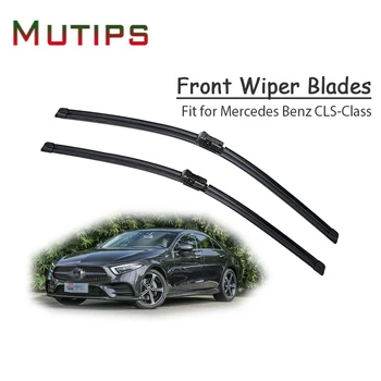 

1Set Rubber Car Front Wiper Blade Kit For Mercedes Benz W218 W219 CLS-Class CLS Original replace Accessories