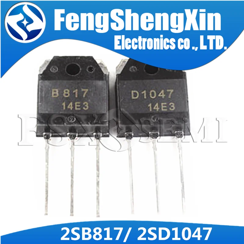 Силовые транзисторы 2SB817 2SD1047 D1047 B817 к 247|transistor d1047|lot lotlot 5pcs |