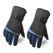 Мужские и женские нескользящие водонепроницаемые мотоциклетные снегоходные перчатки для сноуборда теплые шерстяные лыжные перчатки