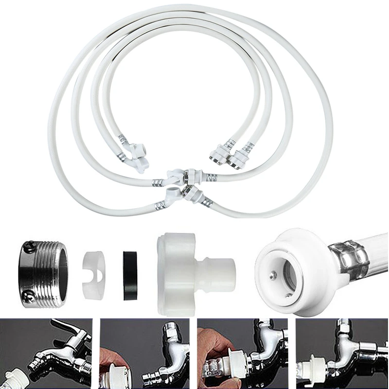 pces máquina de lavar automática máquina de lavar louça prova de explosão tubo de entrada de alimentação de água mangueira de enchimento tipo universal pontos interface