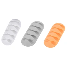 Uxcell 4 шт. 6 шт. Кабельный органайзер кабельные стяжки Электроника компьютерная мышь зарядка USB кабель держатель самоклеющиеся держатели шнура