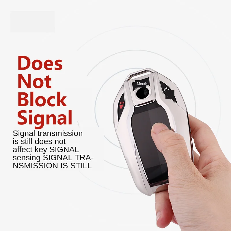 

TPU series key caseApplicable to BMW key set 7 series 730li740 LCD car key 5 series key case 6 series GT key chain