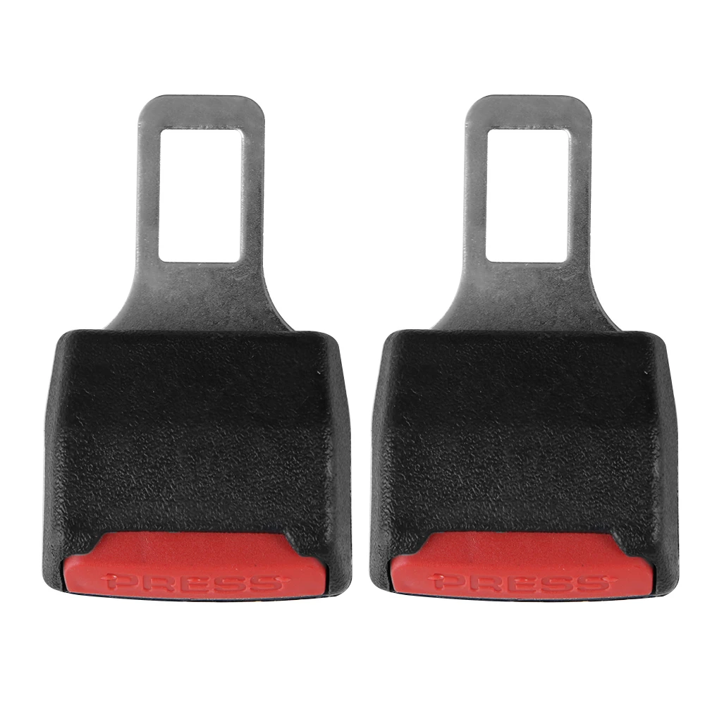 2 шт. черная Универсальная автомобильная пробка на ремне пряжка