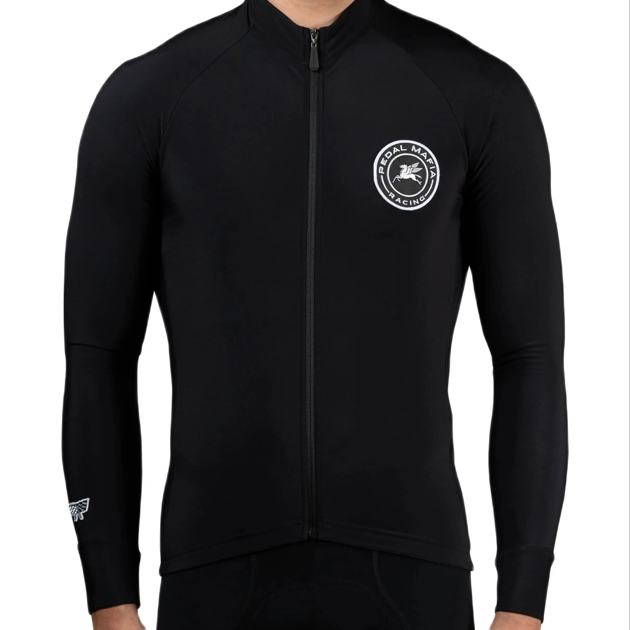 Racing cycle wear men thermal fleece long sleeve warm jackets MTB road bike apparel