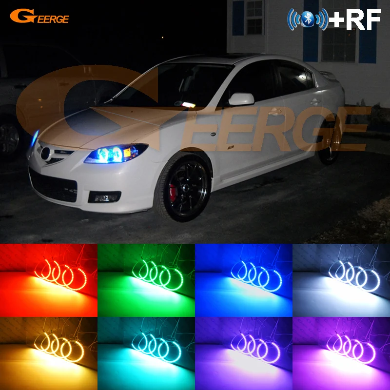 Для Mazda 3 mazda3 BK 2003 2004 2005 2006 2007 2008 BT App RF дистанционное управление многоцветный