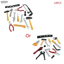 14 шт Набор строительных инструментов набор для детей карьера обучение реквизит для мероприятия