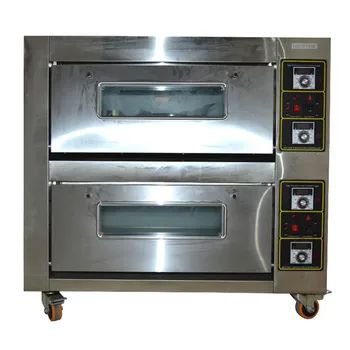 Cheap 220v Electric Oven Commercial Baking Oven Baking Oven Double Layers Double Plates Baking Bread Cake Bread Pizza Machine 6800w