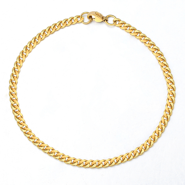 Gold Filled Bracelets For Women Men Twisted Curb Snail Rolo Wheat Box Link Chains Bracelet Wholesale 15 styles GBB2A