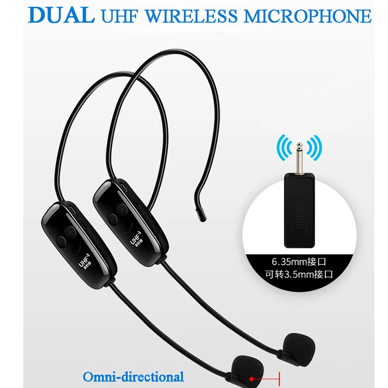 Набор с микрофоном, передатчиком для выступлений беспроводной микрофон для голосового усилителя компьютер беспроводной микрофон Professional