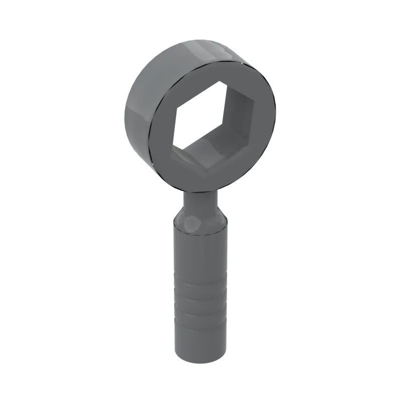 

10PCS MOC Assemble Particles 55300 Round Wrench Building Block MOC Parts Children DIY Education High-Tech Parts Toys Gifts