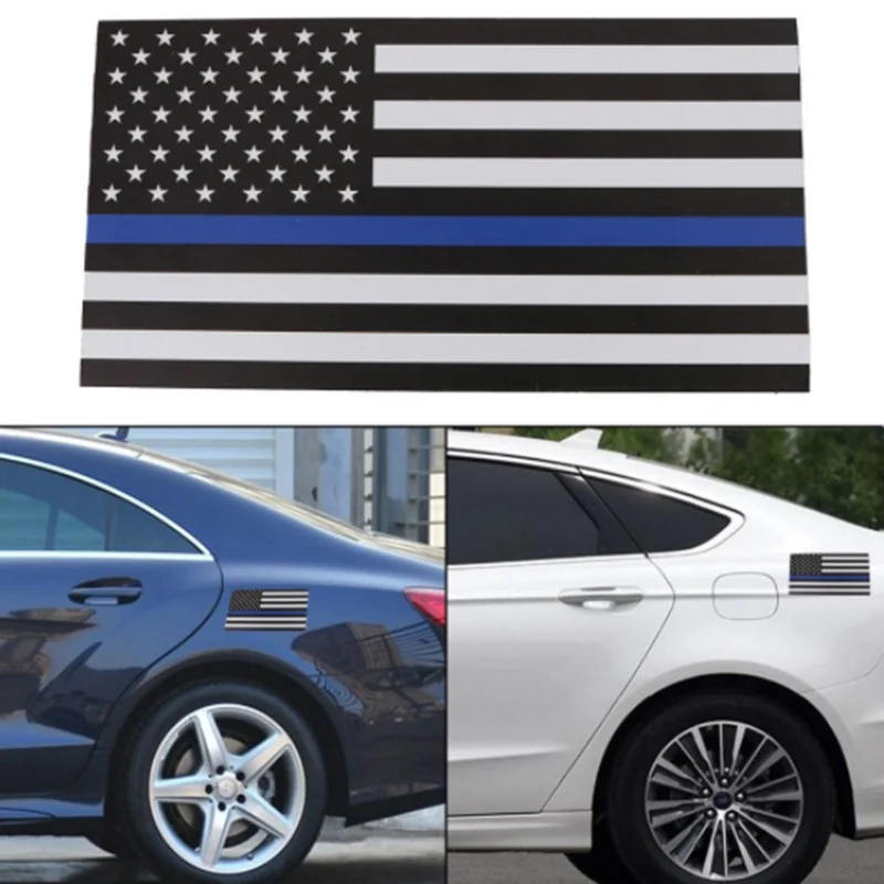 American Flag Sticker For Car Window New carstyling Flags Decal