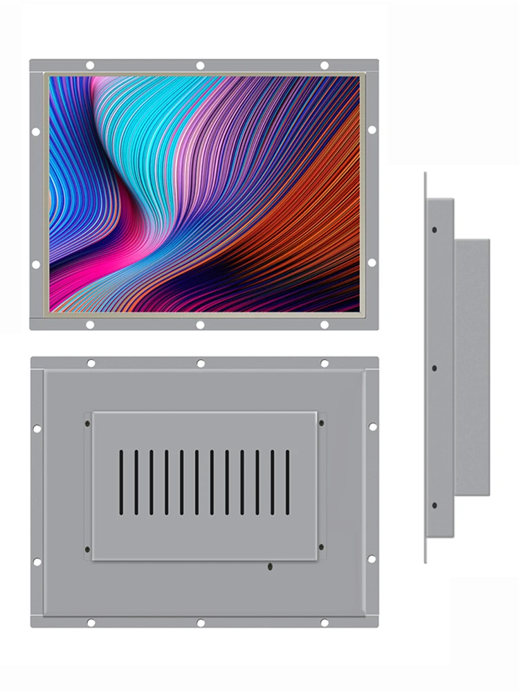 

10 inche Industrial Computer VGA Resistance Touch usb Display Lcd Screen Open Frame industry Monitor Screen 8.4'' 12.1'' 10.4''