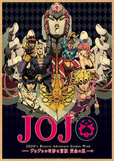 Jojo Bizarre Adventure 4k Hd Anime Poster Vintage Kraft Wall Decor ▻   ▻ Free Shipping ▻ Up to 70% OFF