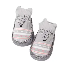 Chaussons unisexes pour bébés, chaussons à semelle souple, antidérapants, chaussettes pour premiers pas