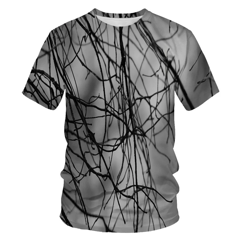 

Summer fashion ladies and men's T-shirts 3D starry sky print casual T-shirts fantasy clothing Asian size S-6XLT shirts