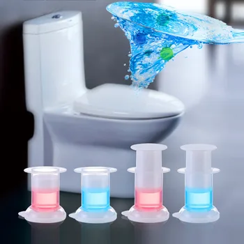 

4Pcs Toilet deodorant Cleaner Plastic Gel Flower Toilet Cleaning Tool Activity Deodorant Clean Decontamination Fragrant Gel