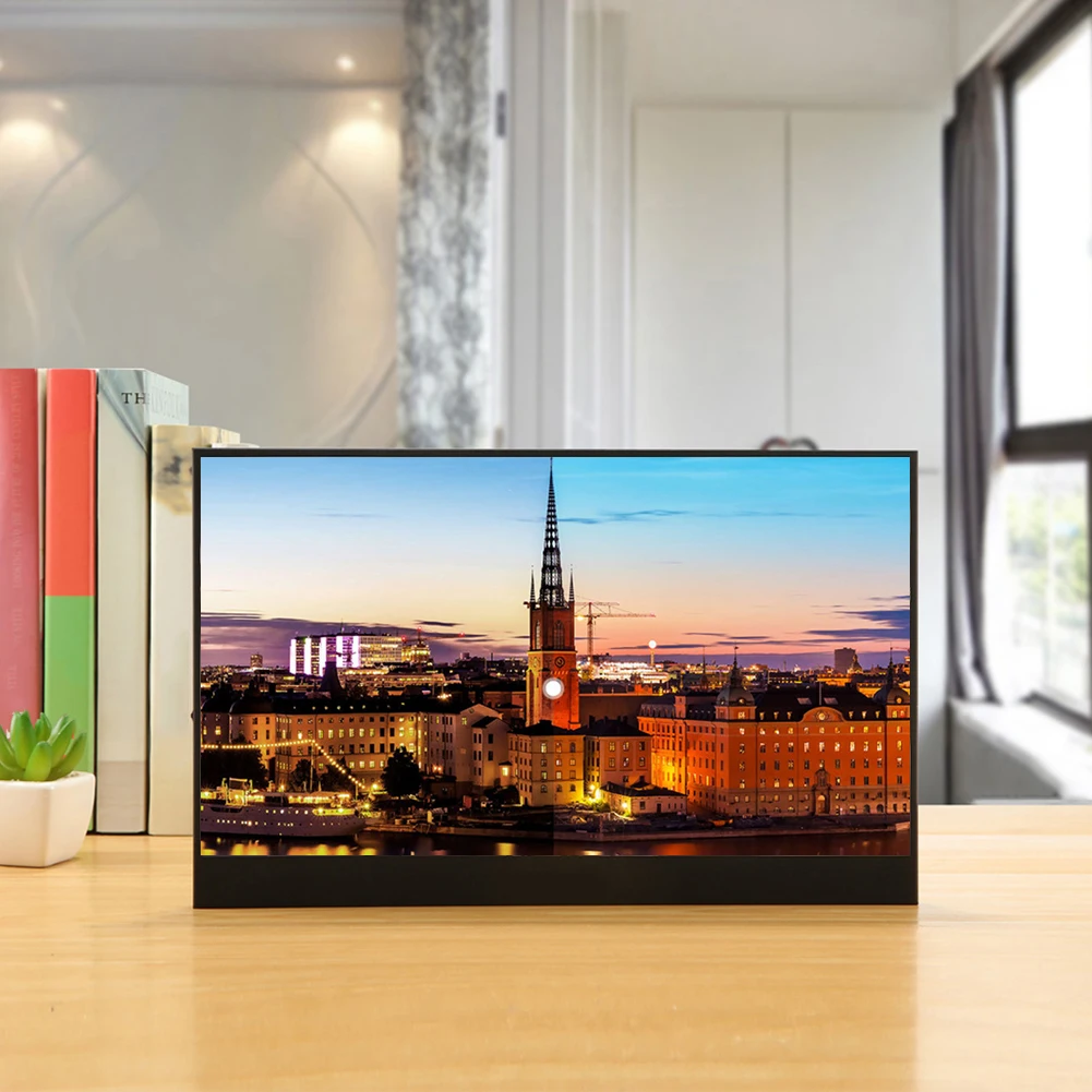 11 6 1080P HDR тонкий портативный ЖК HD монитор USB HDMI экран дисплей для ноутбука телефона