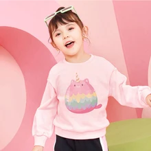 

Unicorn Latest Anime Toddler Sweatshirt Cartoon Anime Print Pattern Boys And Girls Clothes Casual Funny Long Sleeve Clothing