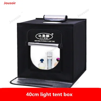 

40cm small studio dimmable shadowless fill light photo photography lamp LED light mini soft box CD50 T03