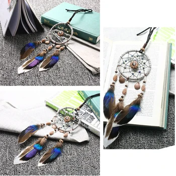 

Accessories Car Pendant Dreamcatcher Feather 1pc 30CM Handicraft Rearview