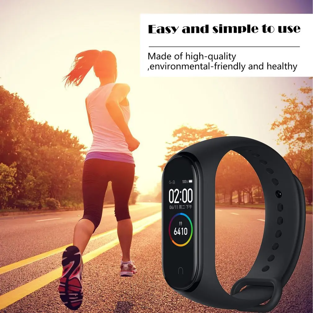 Original Xiaomi Mi Band 4 Smart Miband 3 Color Screen Bracelet Heart Rate Fitness Tracker Bluetooth5.0 Waterproof Band4 drop shi