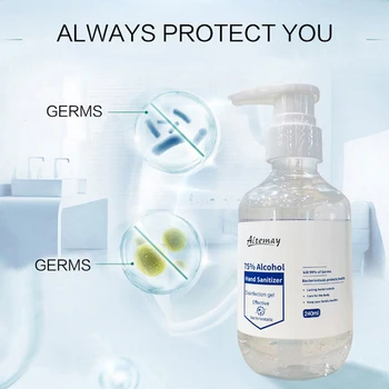 

240ml Alcohol Hand Washing Gel Rinse-free Anti Bacterial Liquid Soap