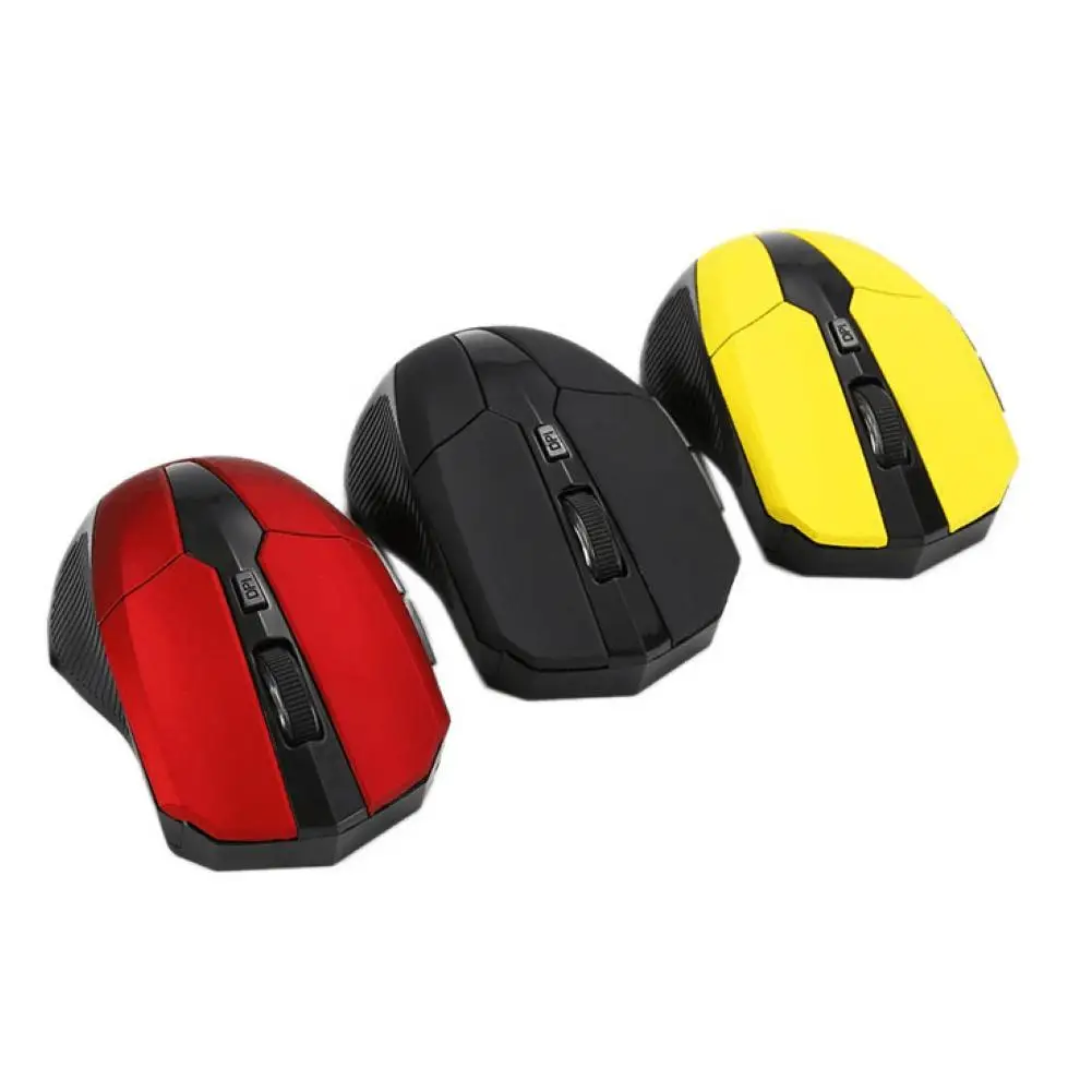 

2.4GHz 1600 DPI Ergonomic Wireless Optical Mouse USB 2.0 Receiver for PC Laptop