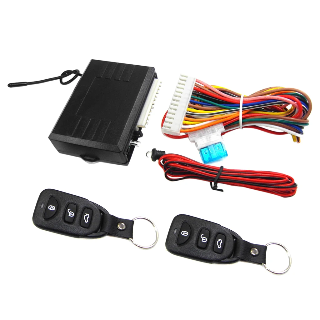 Universal Car Alarm Burglar Security System Remote Release Keyless Entry