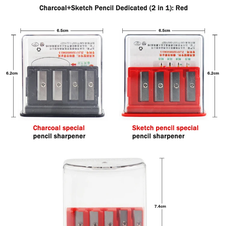 Хорошая легкая пористая точилка для карандашей с древесным углем/Специальный карандаш для эскизов с 4/5 отверстиями, ручной резак для карандашей, канцелярские принадлежности для детей, школьные принадлежности