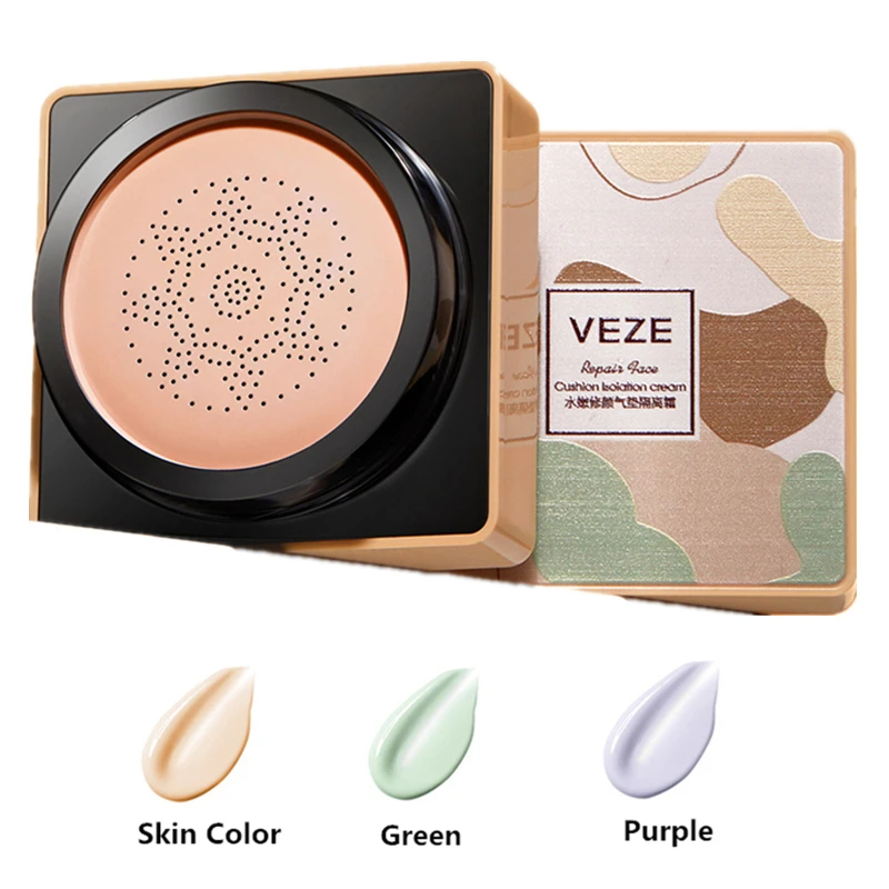 

New Brand Mushroom Refresh Air Cushion BB Cream Makeup Face Care Whitening Compact Foundation Concealer Prevent Bask Skin Fine