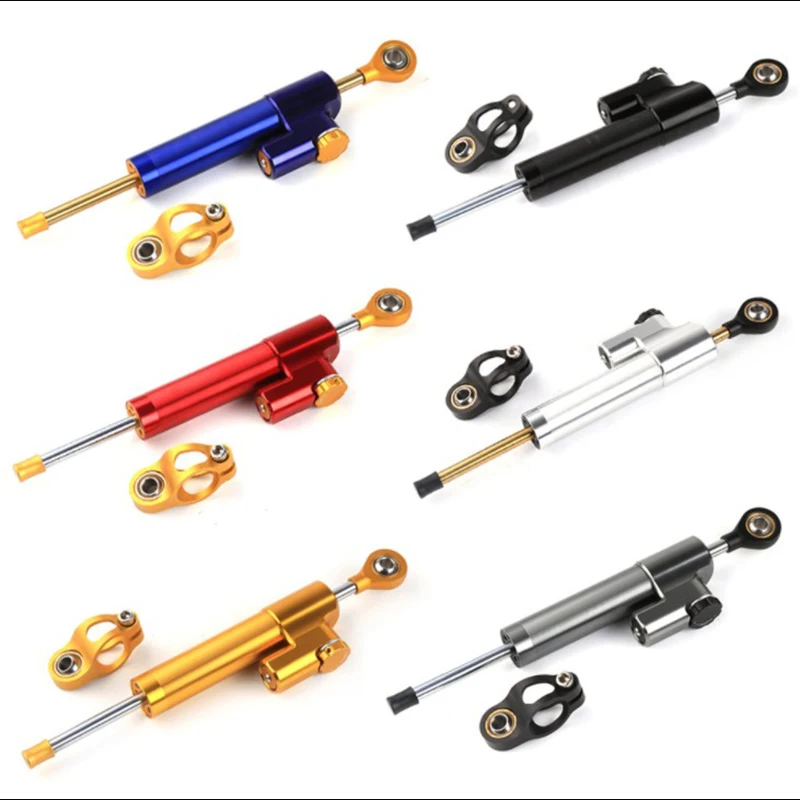 

Motorcycle Handlebar Steering Stabilizer Damper Motorbike Shock Absorber Direction Damper Accessories