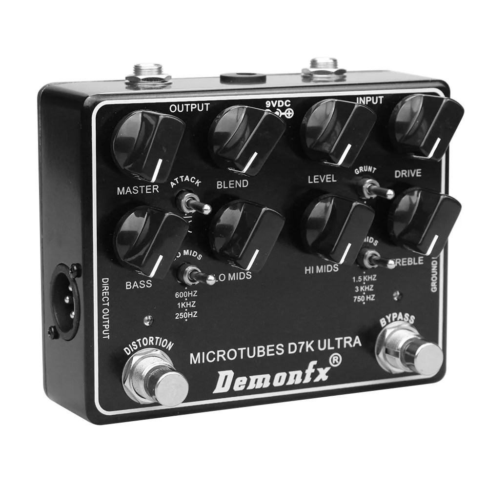 H70c3241f12b14fa2a69b45e57c44fb41e DemonFX-ベースプリアンプペダル、高品質、ベースエフェクトペダル Ultra V2
