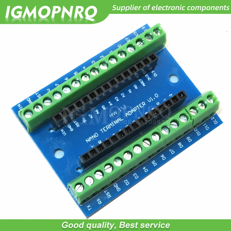 

Standard Terminal Adapter Board For Nano 3.0 V3.0 AVR ATMEGA328P ATMEGA328P-AU Module Expansion Shiled Module