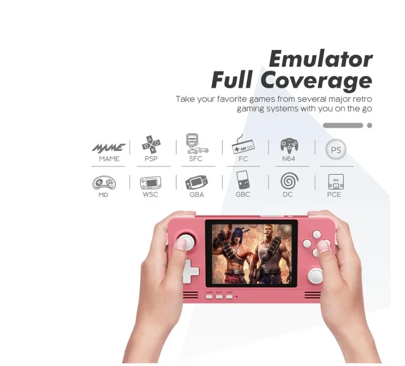 New Retroid Pocket 2 Retro Game Console 3.5 inch IPS Screen Android Pandora Dual System Switching 3D Wifi Handheld Games Player
	Retroid Pocket 2 Retro Game Pocket Console 3.5-inch 

	IPS Screen Android and Pandora Dual System Switching 3D Games