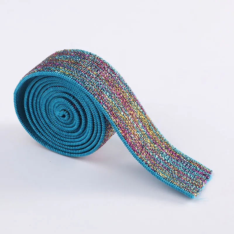 1 метр полосы Эластичные ленты 25 мм(0,98) эластичная лента для головные уборы одежда сумки брюки резиновая тесьма DIY Швейные аксессуары - Цвет: C7  1meter