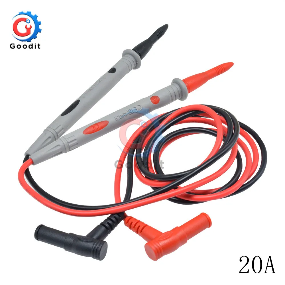 1000V 20A Universal Multimeter Probe Test Leads Pin For Digital Multimeter Needle Tip Multi Meter Tester Lead Wire Pen Cable